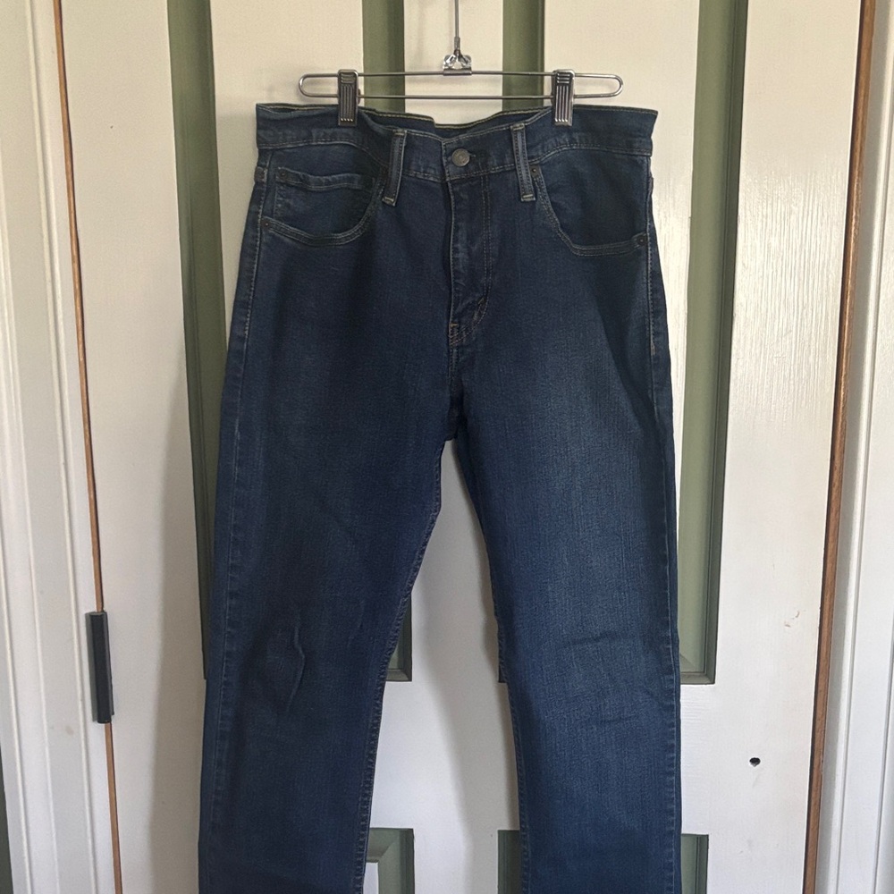 Levi's Classic Indigo Straight Jeans 34Wx32L